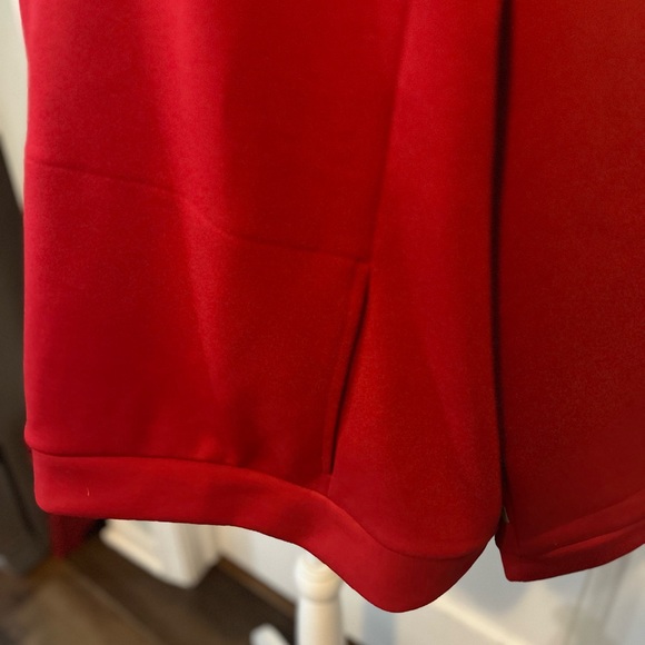 Talbots PLEATED BACK MODERN SCUBA PULLOVER NWT Red Size 2X - Picture 5 of 12
